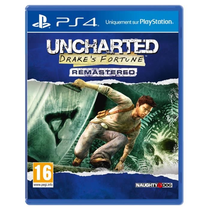 Uncharted: Drake's Fortune Remastered Jeu Ps4