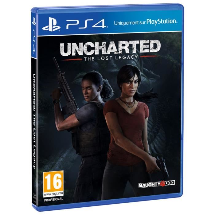 Uncharted The Lost Legacy Jeu Ps4
