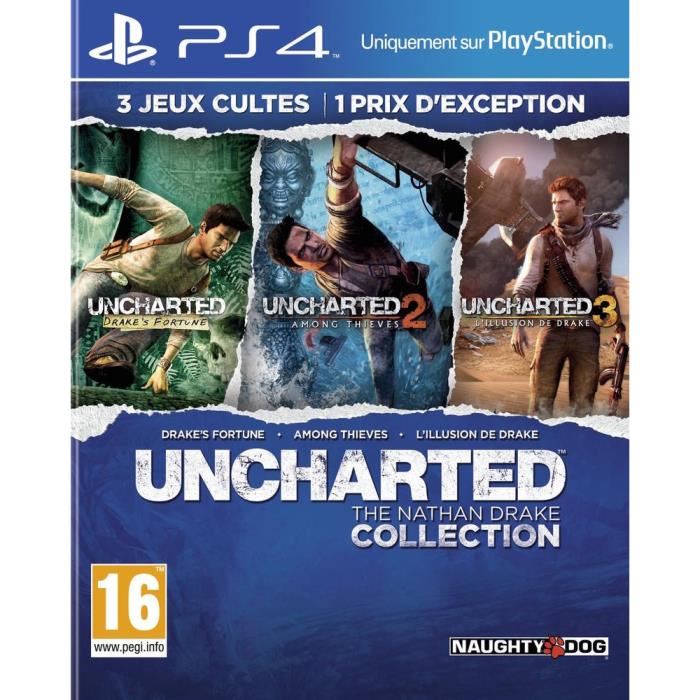 Uncharted The Nathan Drake Collection Jeu Ps4