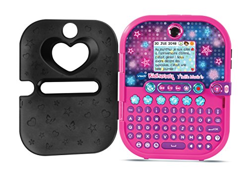Agenda Electronique Vtech Kidisecrets Selfie Music Noir Avec Lecteur Mp3 Pour Filles De 6 A 12 Ans