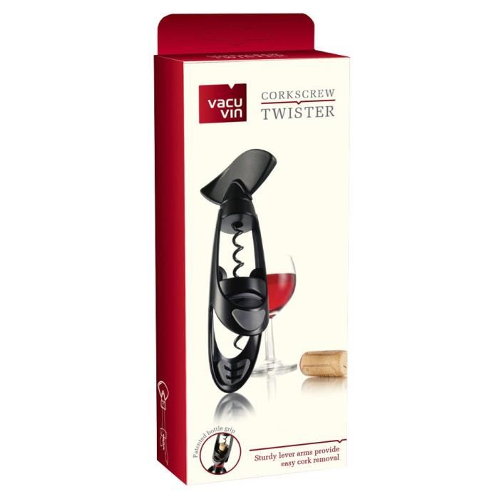 Vacuvin Tire Bouchon Noir Twister