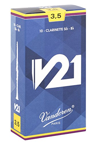 Vandoren Avd Cr8035 Commutateur Kvm Cr8035 Serie V21force 35 Boite De 10 Anches Pour Clarinette Sib Bleu
