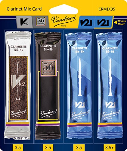Vandoren Avd Cr8035 Commutateur Kvm Cr8035 Serie V21force 35 Boite De 10 Anches Pour Clarinette Sib Bleu