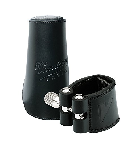 Vandoren Lc21l Ligature En Cuir Pour Clarinette Sib