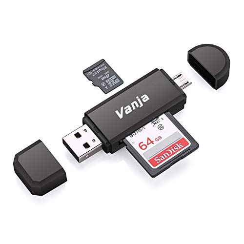 Lecteur De Carte Memoire - Zisonix - Vanja - Micro Sd/sd - Micro Usb Otg - Usb 2.0