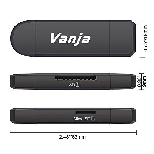 Lecteur De Carte Memoire - Zisonix - Vanja - Micro Sd/sd - Micro Usb Otg - Usb 2.0
