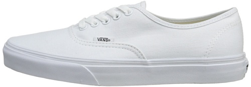 Basket Van Vans Basket Homme Ua Aithentic True White Vans