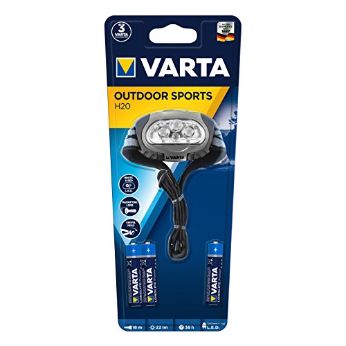 Varta Lampe Frontale 4 Led Head Light 3x Lr03/aaa