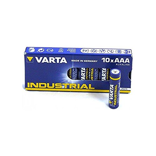 Varta Pile Alcaline Industrial Micro (AAA) en vrac, 10 pieces