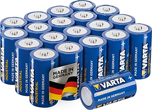 Boîte De 20 Piles Alcalines Industrial Pro 1,5 V Lr14 Varta 4014211111