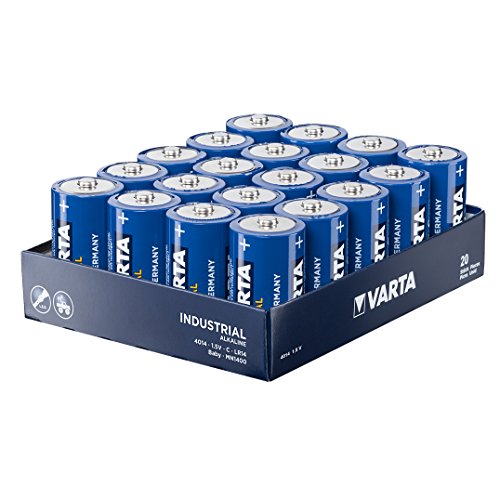 Boîte De 20 Piles Alcalines Industrial Pro 1,5 V Lr14 Varta 4014211111