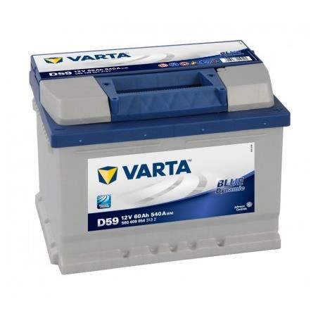 Batterie auto D59 12V 60ah540A VARTA Blue dynamic