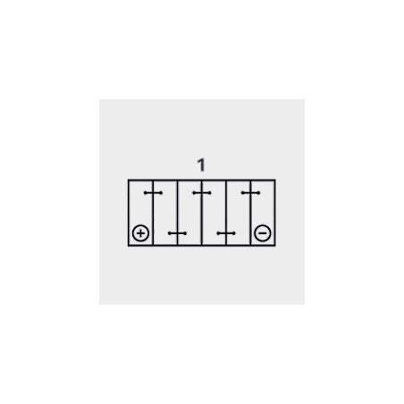Batterie De Demarrage Varta Blue Dynamic M10 E24 12v 70ah / 630a