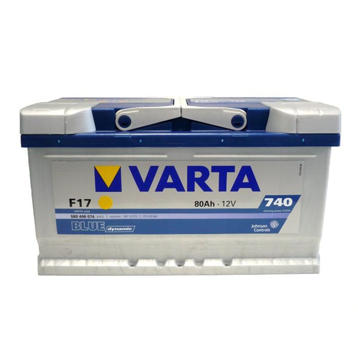 Batterie Varta Blue F17 12v 80ah 740A
