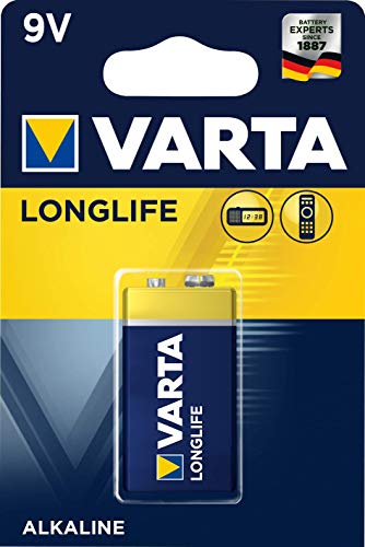 Varta - Pile Alcaline Longlife 9V (6LR61)