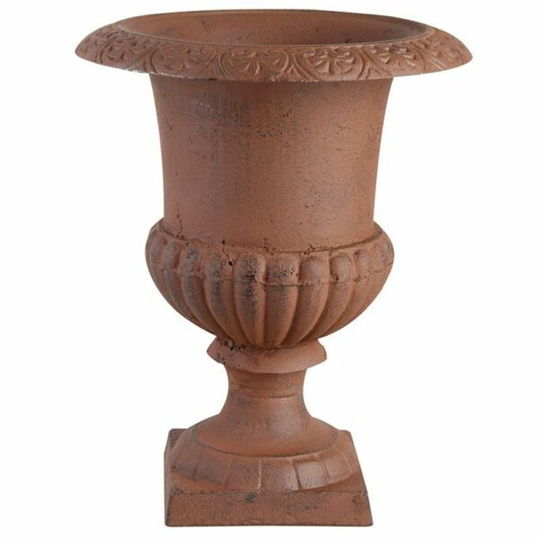 Vase Medicis En Fonte Hauteur 20 Cm