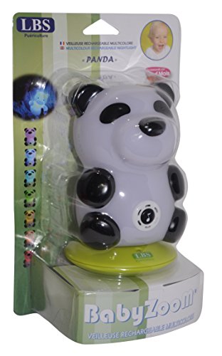 LBS MEDICAL Veilleuse Babyzoo Panda Rechargeable Musicale