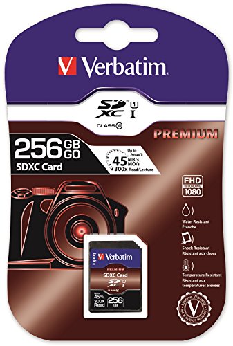 Verbatim Carte Memoire Sdxc U1 Premium  ...