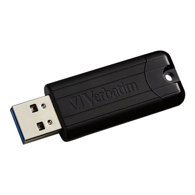 Verbatim Store N Go Pin Stripe Usb Drive - 64 Go - Noir