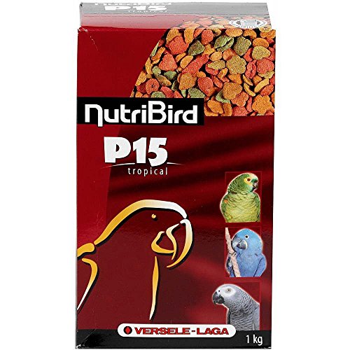 Nutribird Perroquet Tropical P15 Versele Laga Aliment Perroquet Tropical Pellet Extrude 1kg