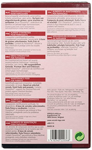 Alimentation NutriBird P15 Tropical pour Perroquet - Versele Laga - 1Kg