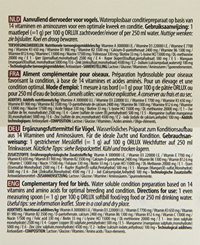 Complement Multivitamine Pour Oiseaux - Versele Laga - Omni-vit - Action Rapide - Vitamines & Acides Amines - Anti-stress