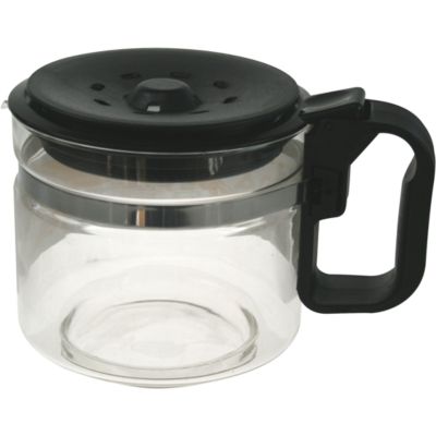 Verseuse Couleur Noire Avec Couvercle Adaptable 12-15 Tasses  A03black Pour Cafetiere - Expresso Broyeur