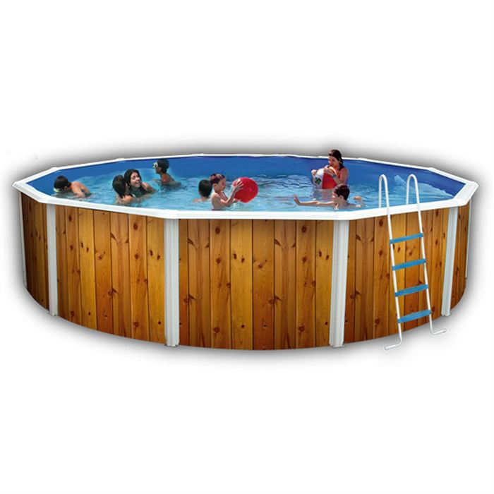 Piscine Hors Sol En Acier Ronde Veta 640 X 1.20 Cm