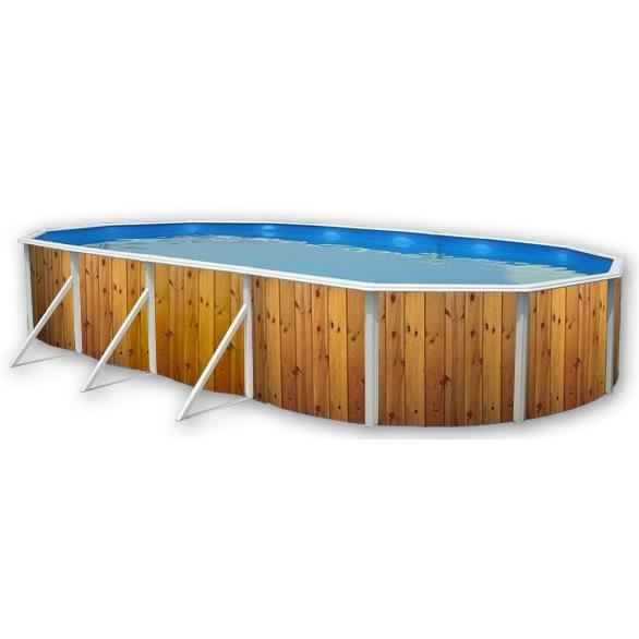 Piscine Hors Sol Veta Ovale 730 X 366 Cm X 120 Cm H