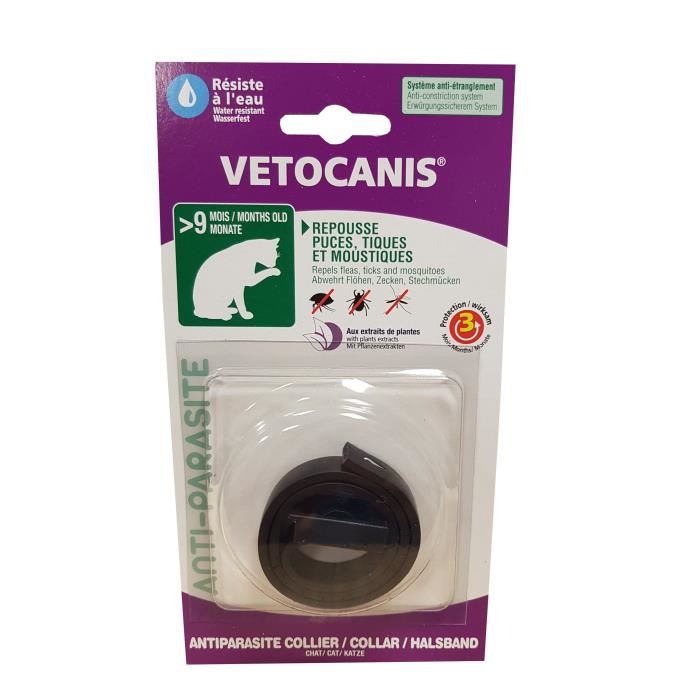 Vetocanis | Collier Chat Anti-puces Et A...