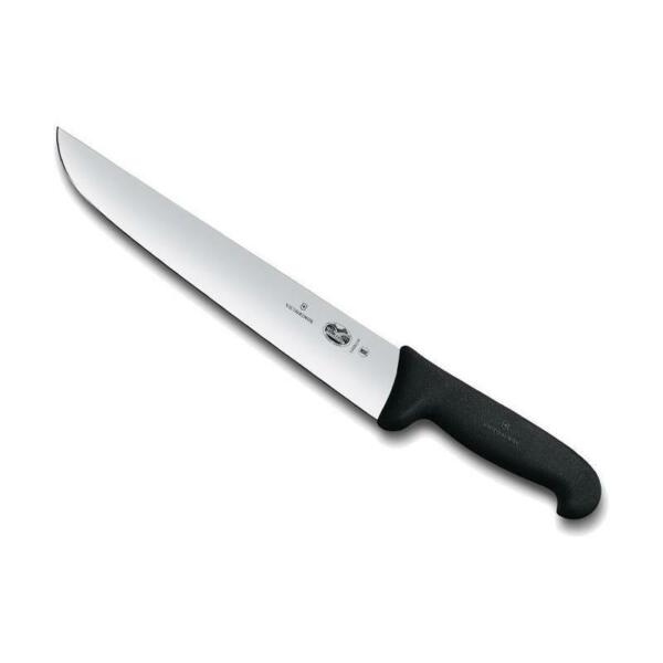 Victorinox - 5.5203.16 - Couteau Boucher Victorinox 16cm Noir