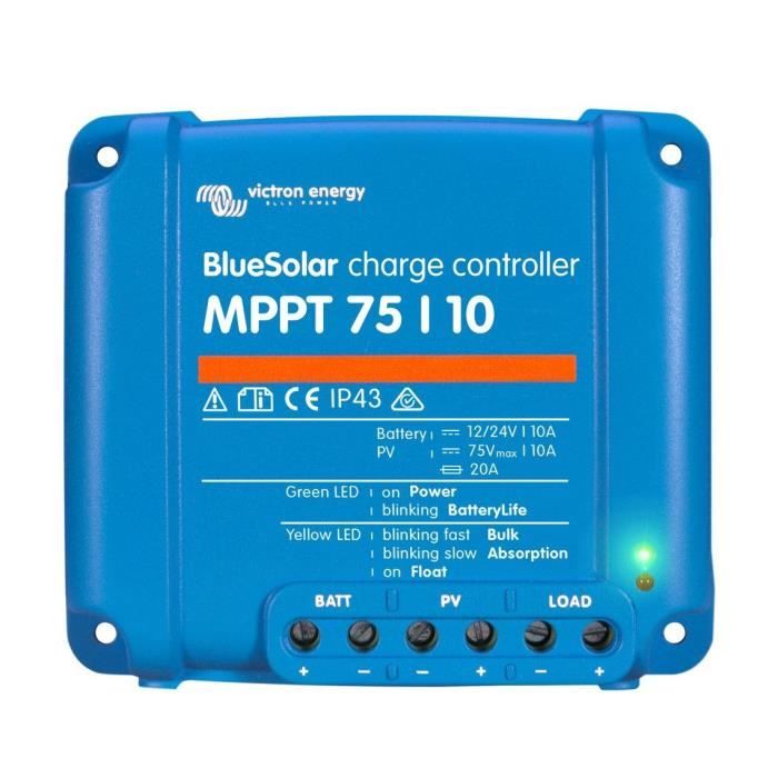 Regulateur de charge MPPT 75/10 10A VICTRON