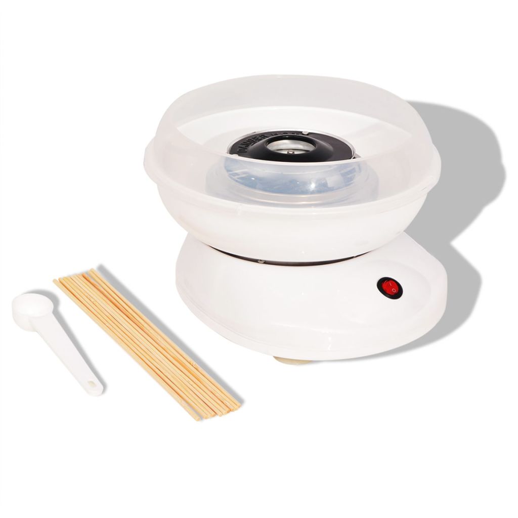 Appareil A Barbe A Papa - Vidaxl - 50510 - 480 W - Blanc