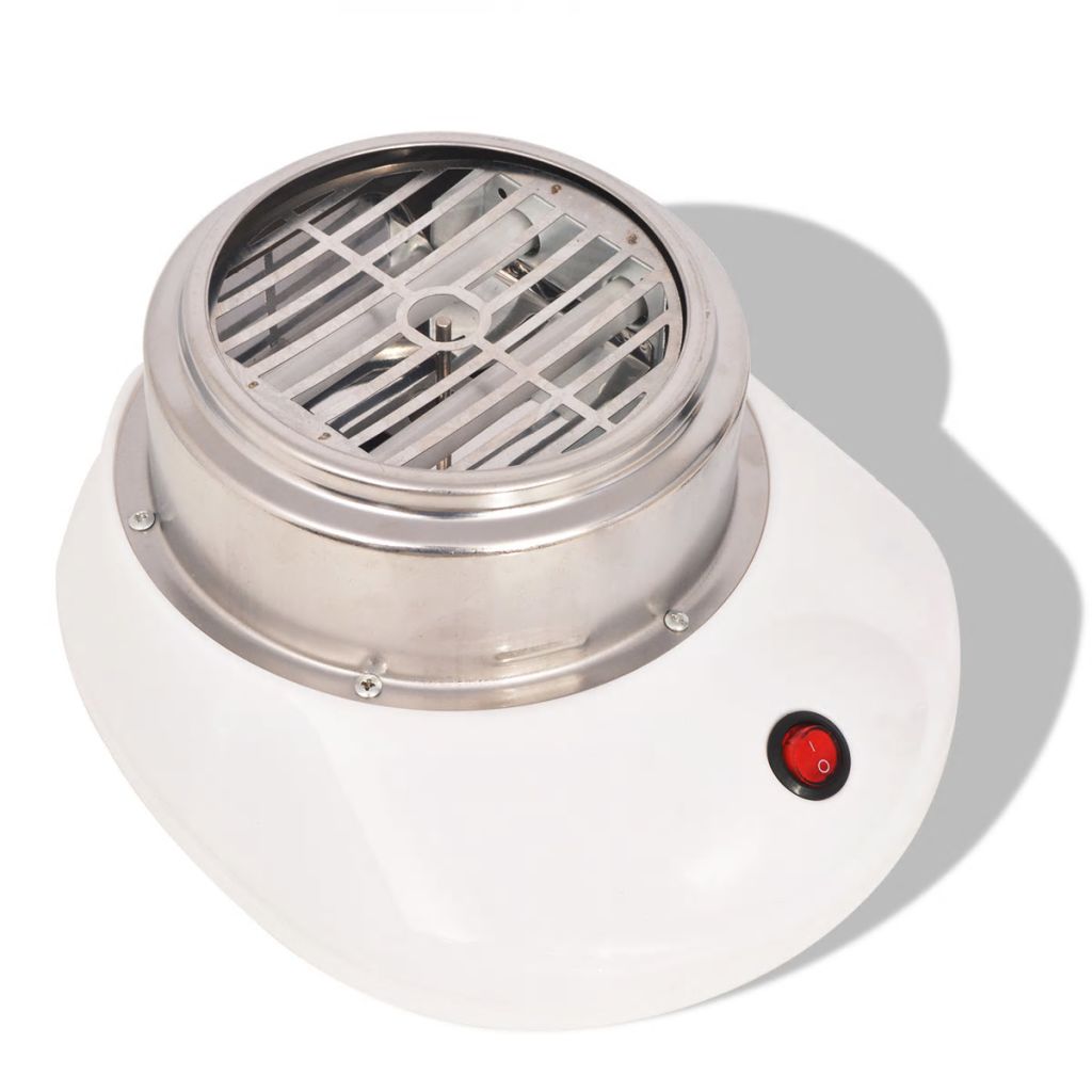 Appareil A Barbe A Papa - Vidaxl - 50510 - 480 W - Blanc