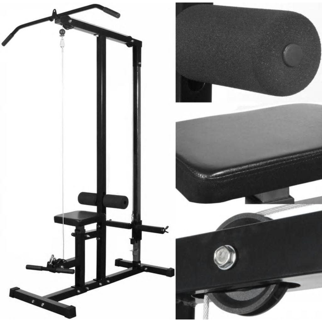 Vidaxl Appareil De Musculation Sans Poids Entraînement Salle De Gym Maison 90136