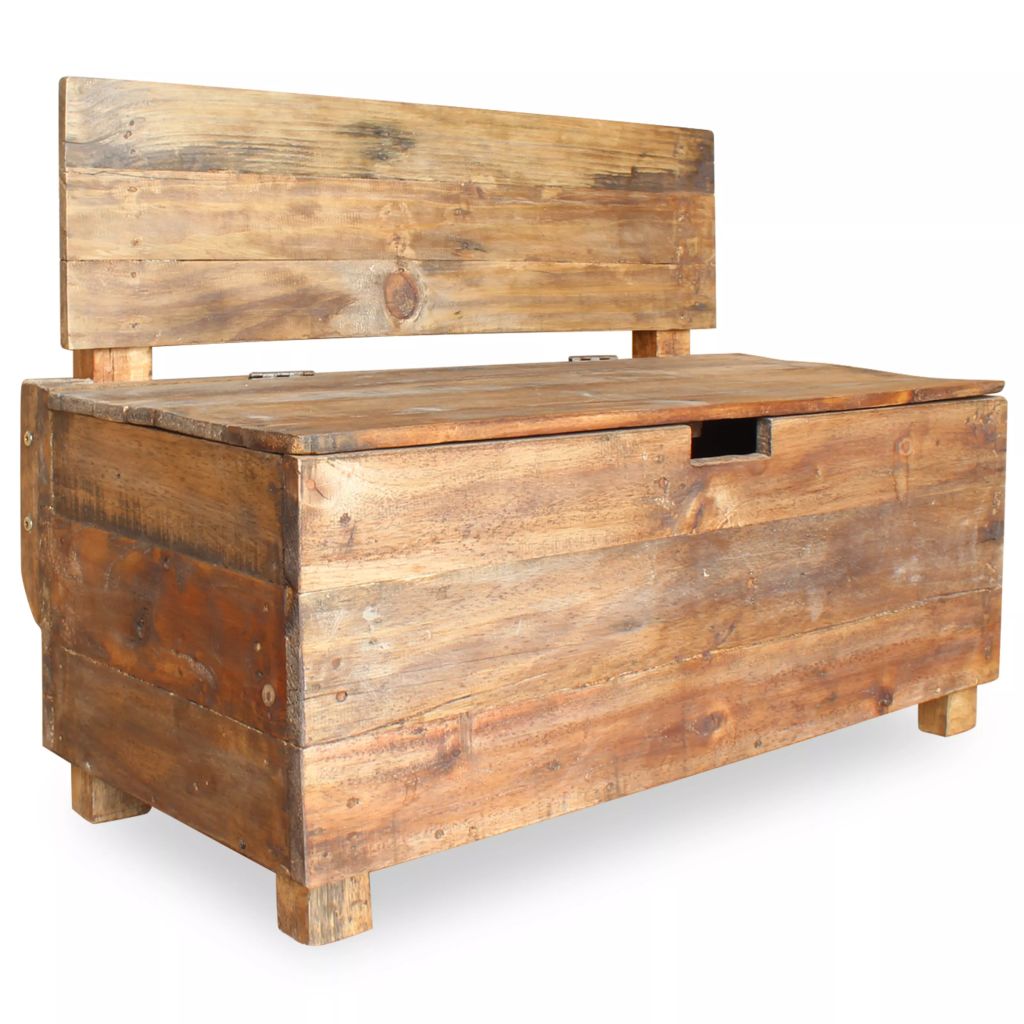 Vidaxl Banc Bois De Recuperation 86 X 40 X 60 Cm