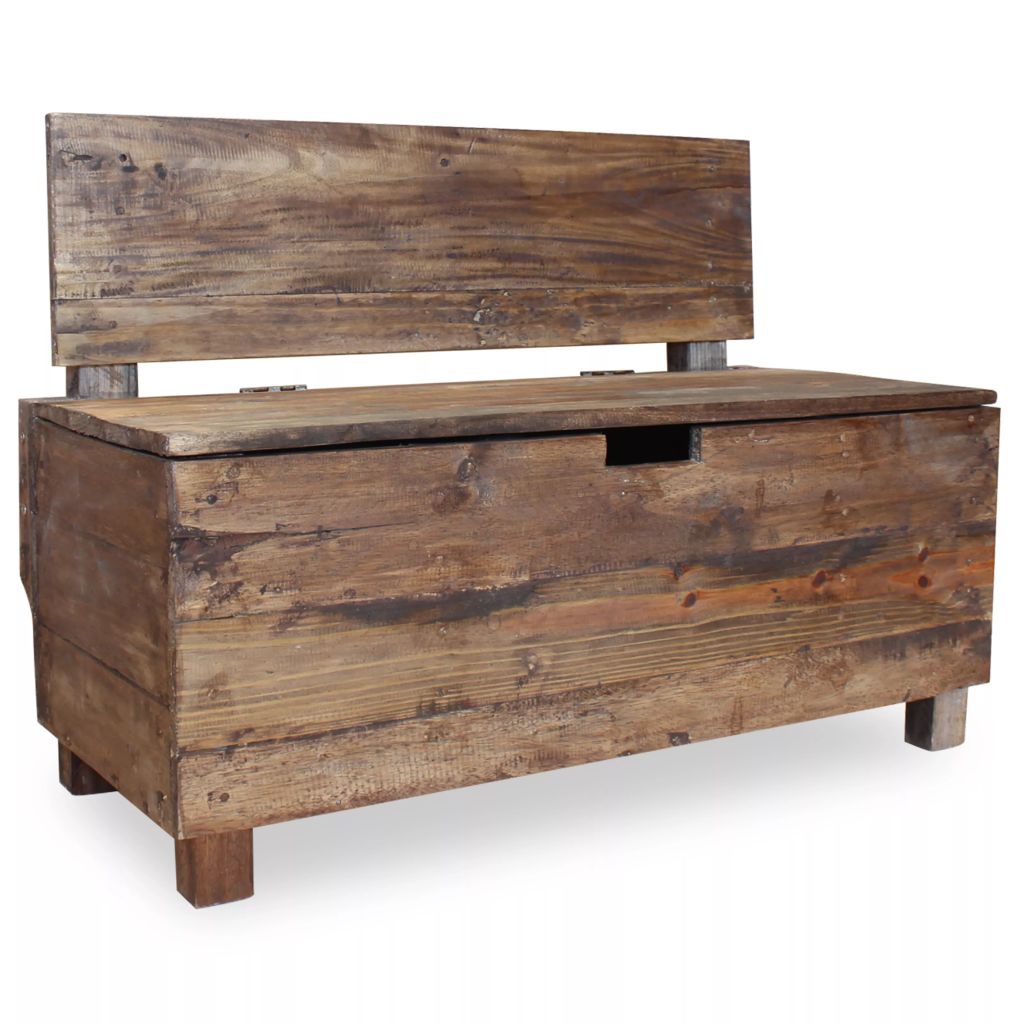 Vidaxl Banc Bois De Recuperation 86 X 40 X 60 Cm