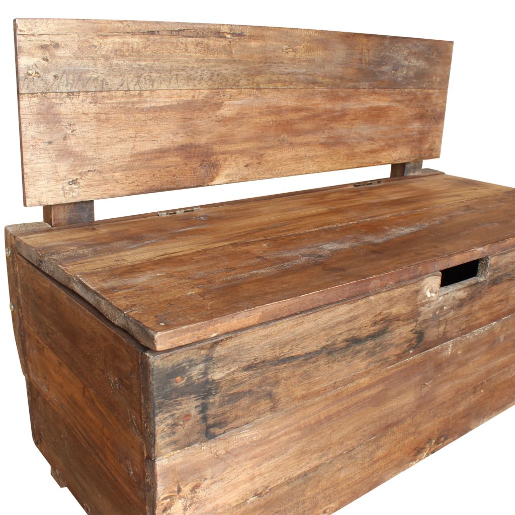 Vidaxl Banc Bois De Recuperation 86 X 40 X 60 Cm