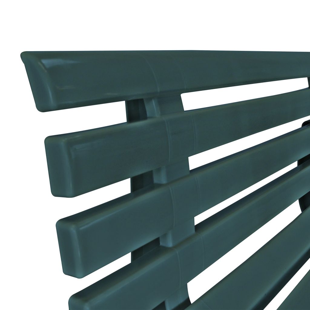 Banc De Jardin - Vidaxl - 1455 Cm - Plastique - Vert - 2 Personnes - Meuble De Jardin