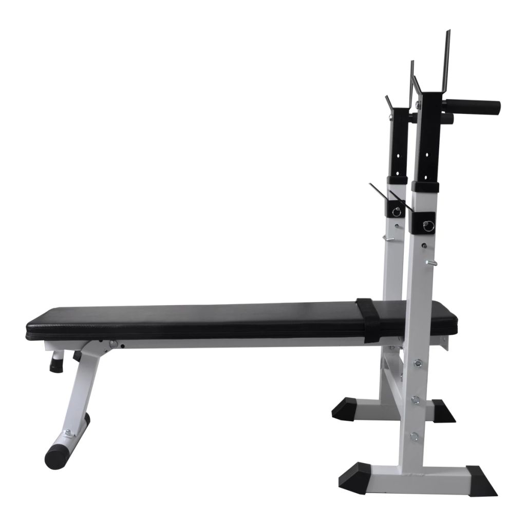 Vidaxl Banc De Musculation Exercices Appareil De Fitness Halterophilie Sport 90366