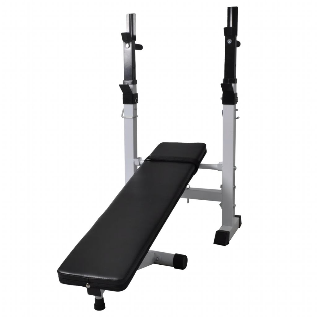 Vidaxl Banc De Musculation Exercices Appareil De Fitness Halterophilie Sport 90366