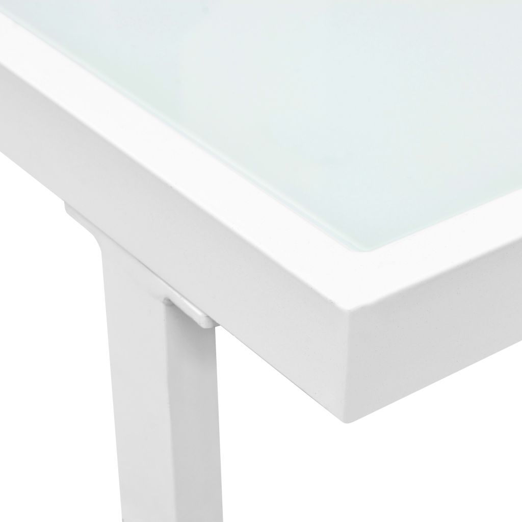 Salon De Jardin - Vidaxl - 5 Pcs - Aluminium Noir - Textilene - Exterieur Resistant