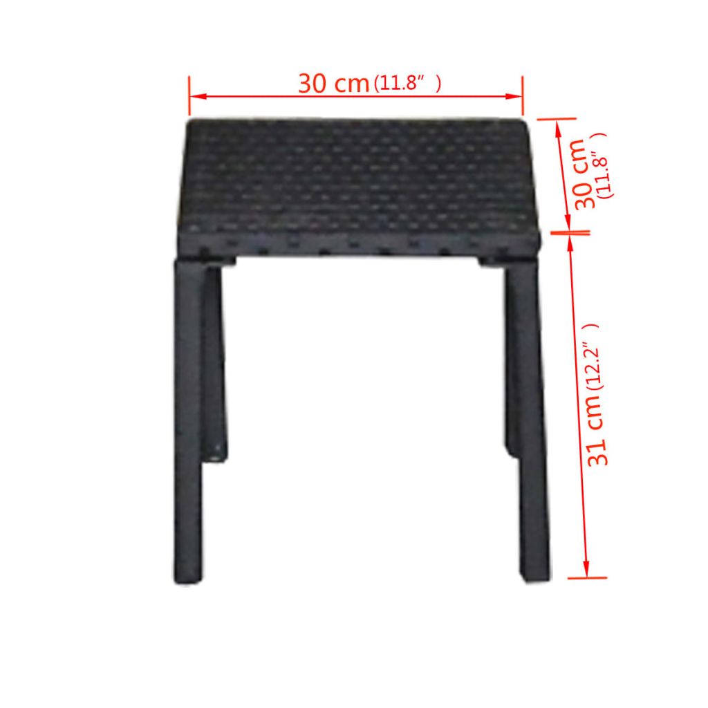 Ensemble De Chaises Longues - Noir - 2 Chaises + Table - Dossier Reglable - Housses Lavables - Roulettes