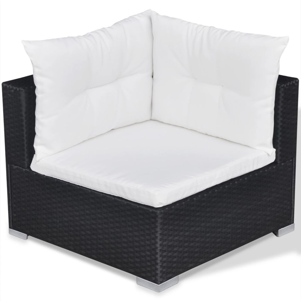 Vidaxl Salon De Jardin 10 Pcs Avec Coussins Meubles De Terrasse Mobilier De Jardin Meubles De Patio Mobilier Dexterieur 41878