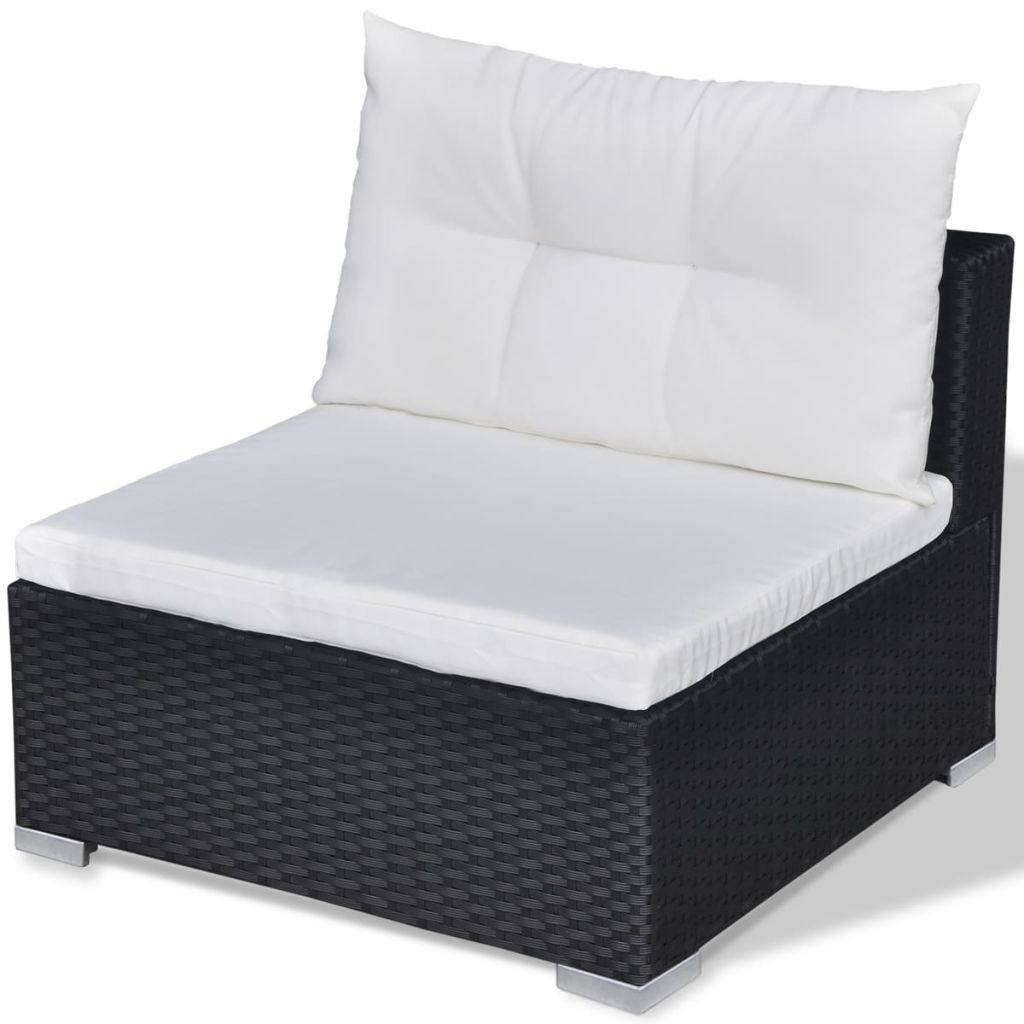 Vidaxl Salon De Jardin 10 Pcs Avec Coussins Meubles De Terrasse Mobilier De Jardin Meubles De Patio Mobilier Dexterieur 41878