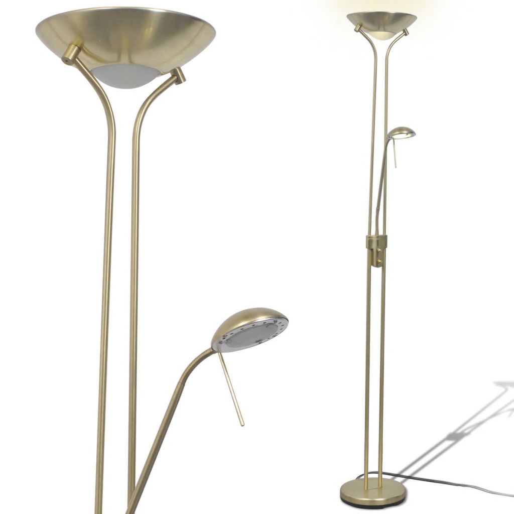 Vidaxl Lampadaire A Led A Eclairage Reglable 23 W Lampe Sur Pied Lampe De Sol 242731
