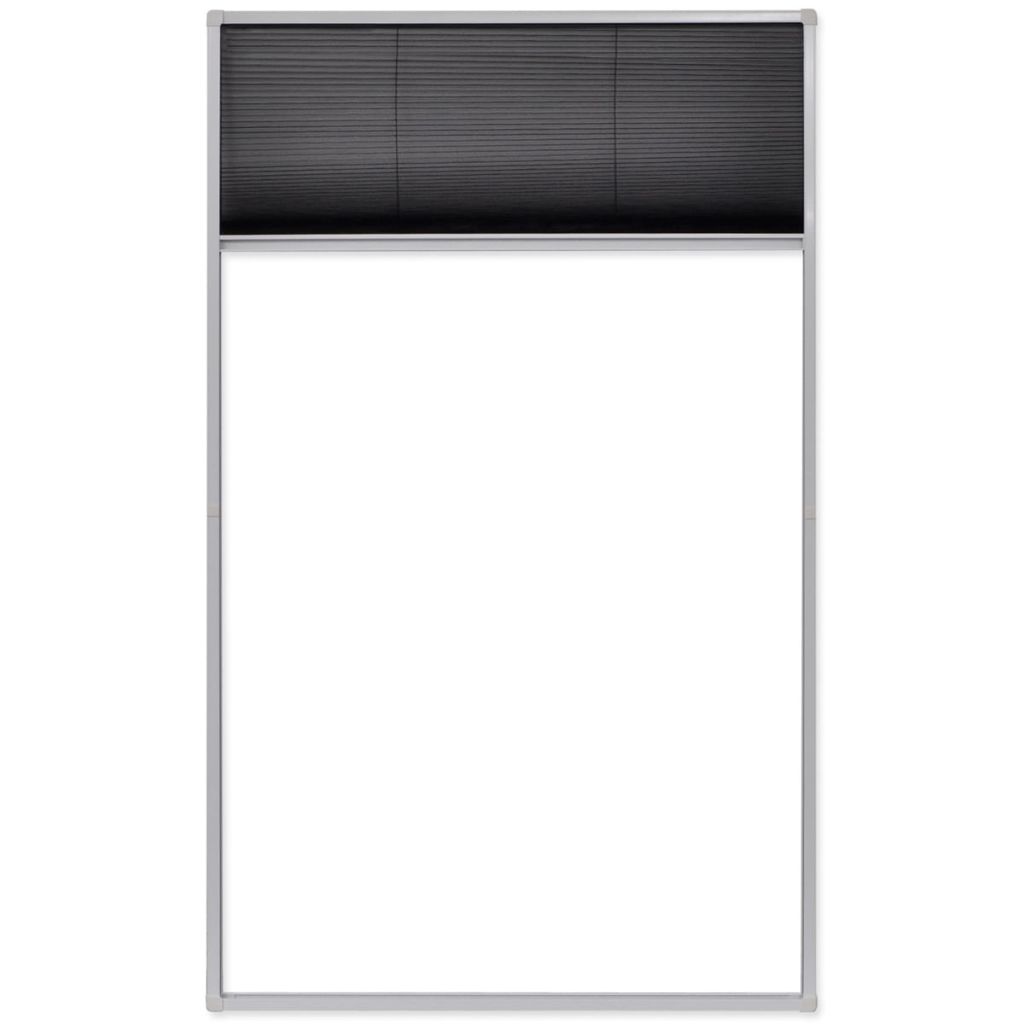 Vidaxl Moustiquaire Plissee Pour Fenetre 160 X 110 Cm