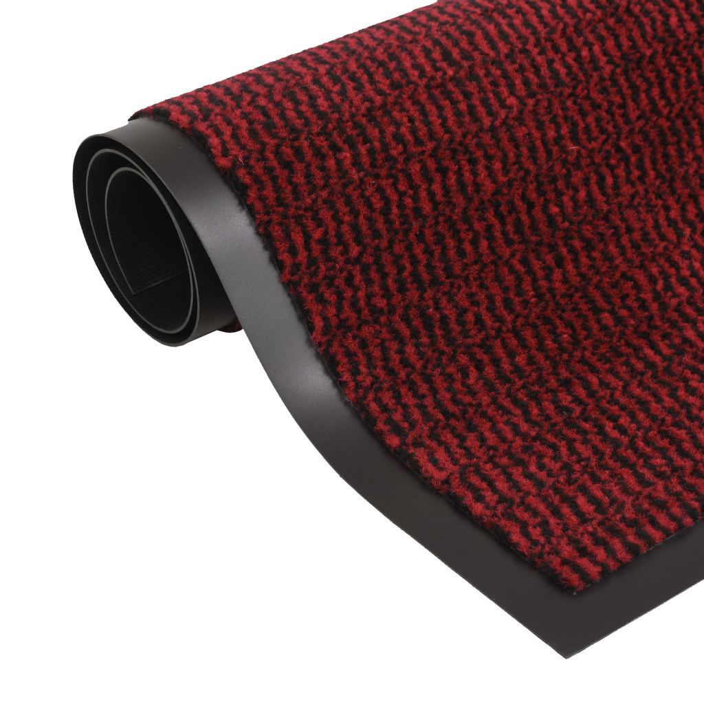 Vidaxl Paillasson Rectangulaire 40 X 60 Cm Rouge