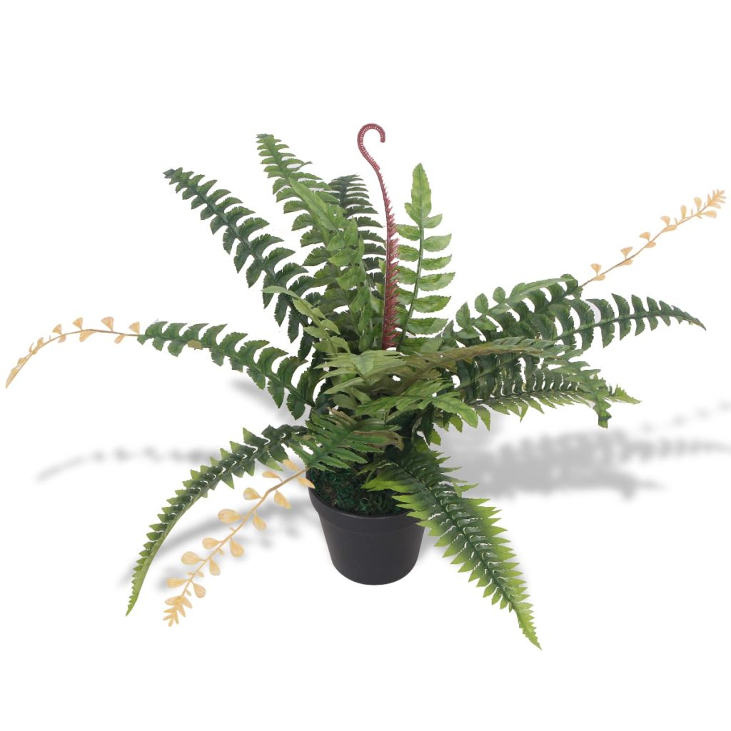 Vidaxl Plante Artificielle Avec Pot Fougere 50 Cm Vert
