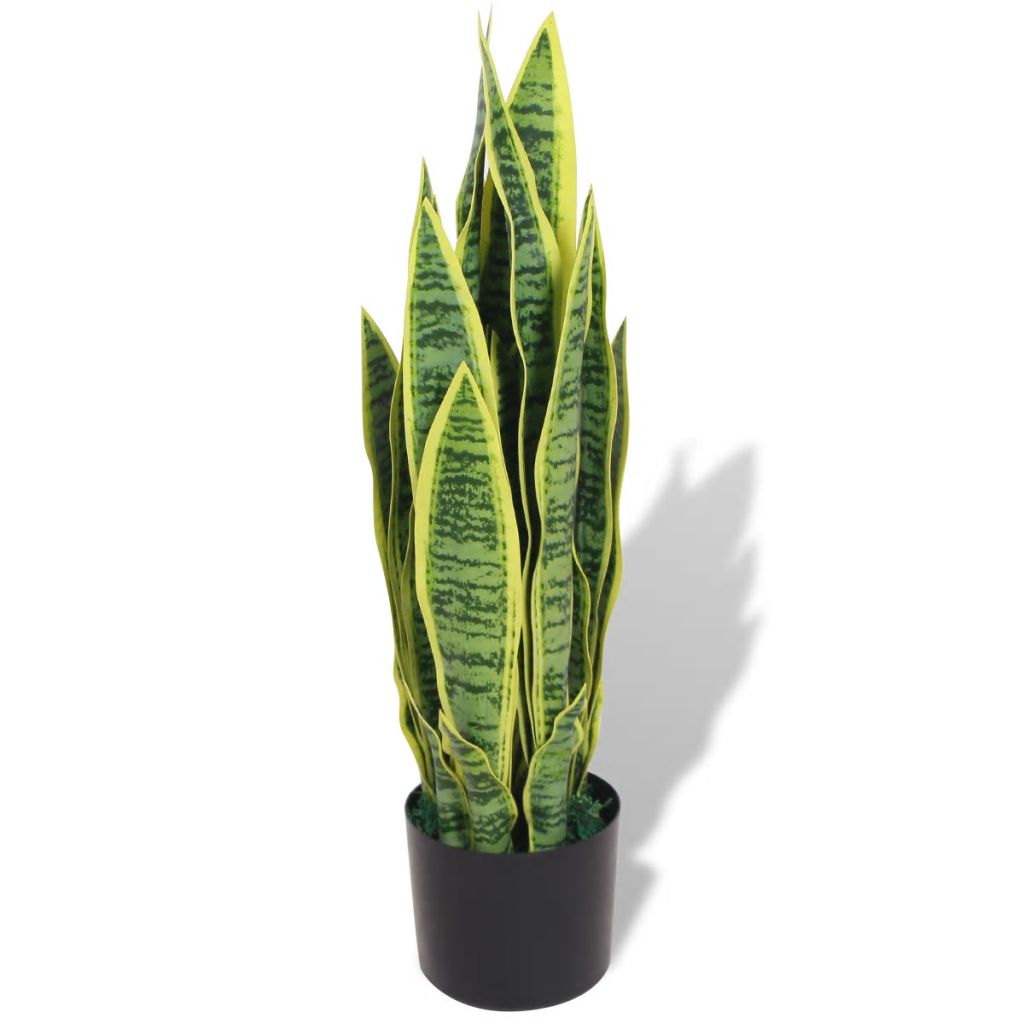 Vidaxl Plante Artificielle Avec Pot Sanseviere 65 Cm Vert